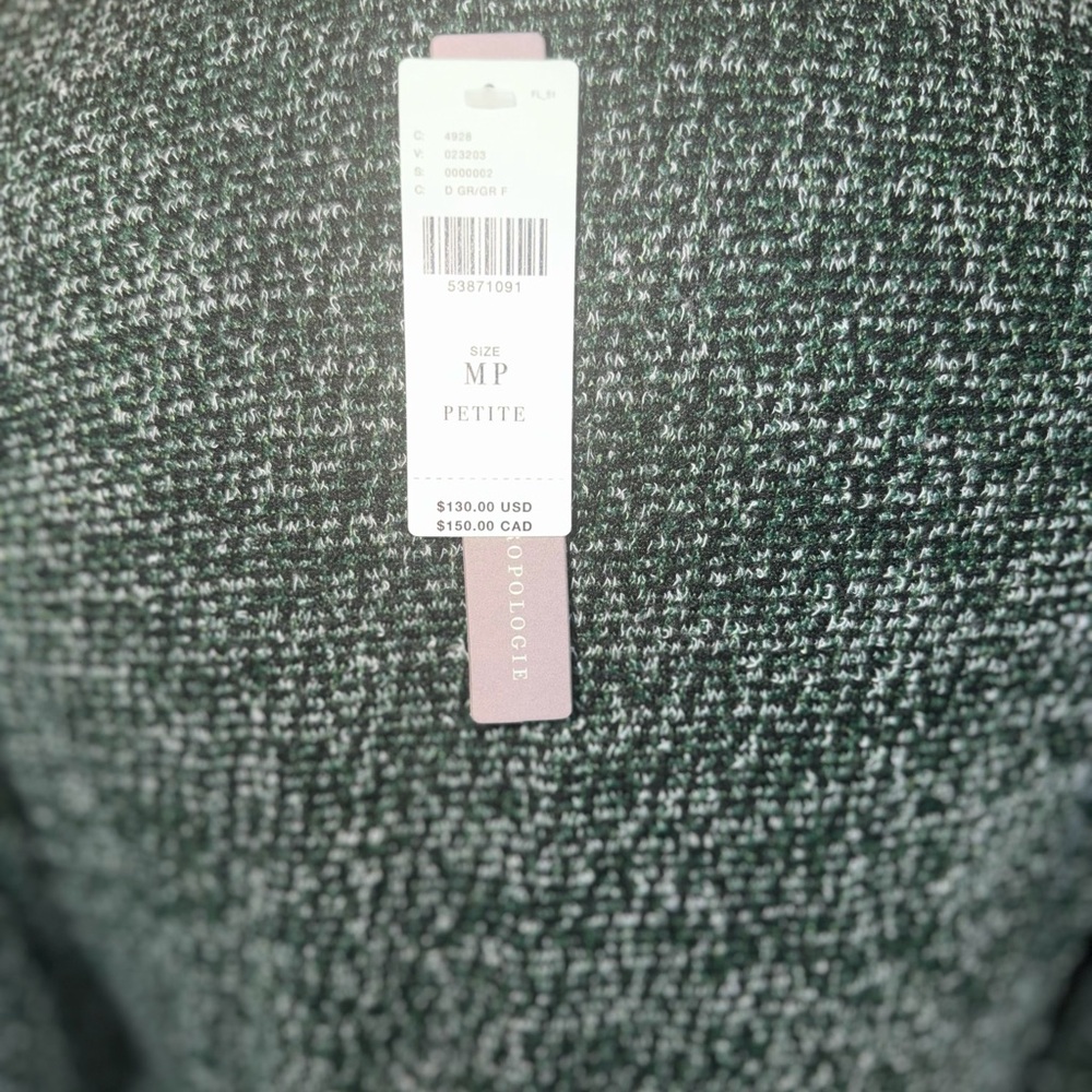 Ro & De Textured Green Long Sleeve Dress - Picture 5 of 6